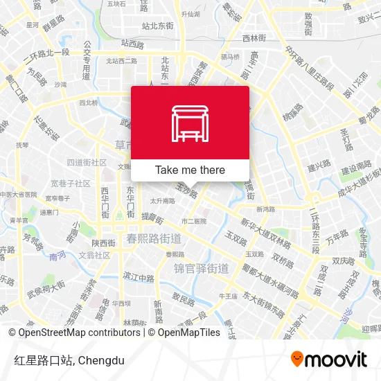 红星路口站 map