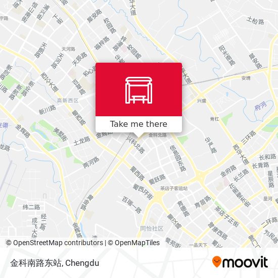 金科南路东站 map