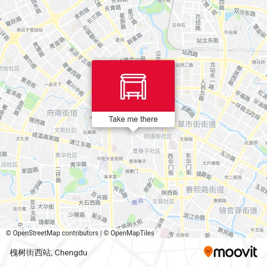 槐树街西站 map