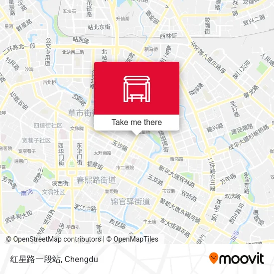 红星路一段站 map