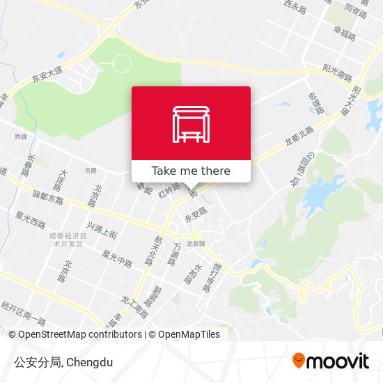 公安分局 map