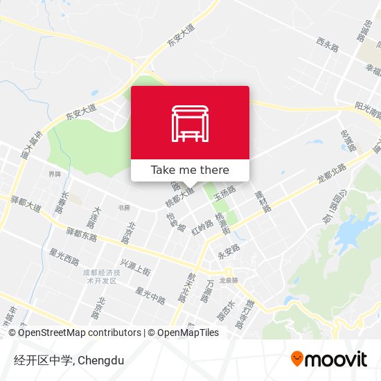 经开区中学 map