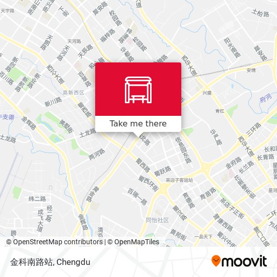 金科南路站 map