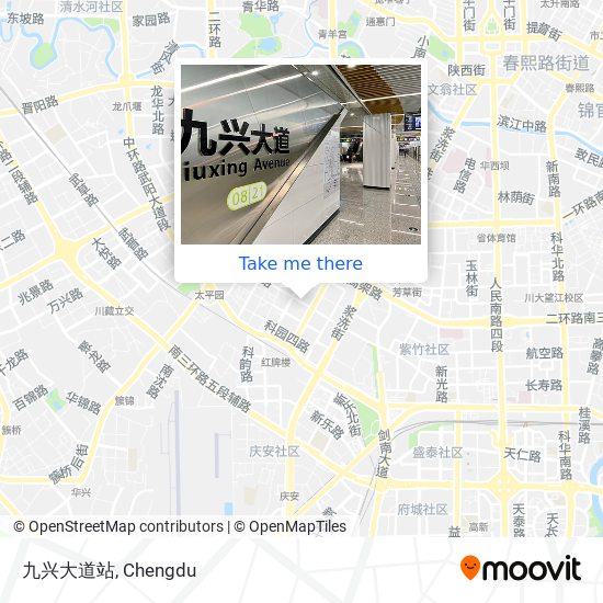 九兴大道站 map