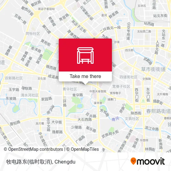 牧电路东(临时取消) map