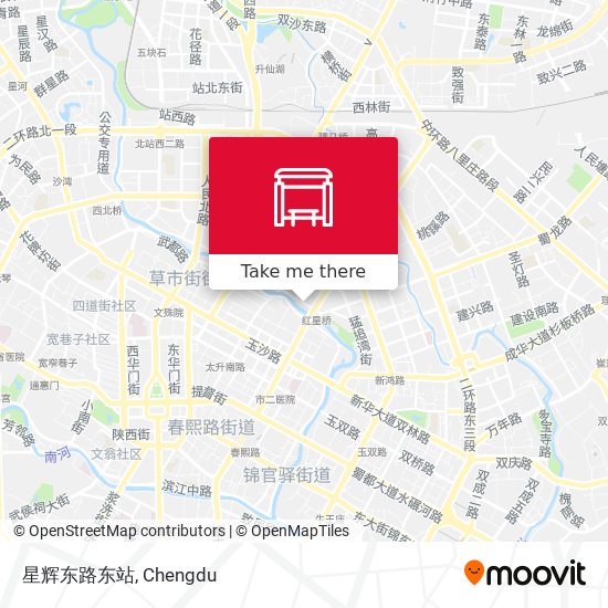 星辉东路东站 map