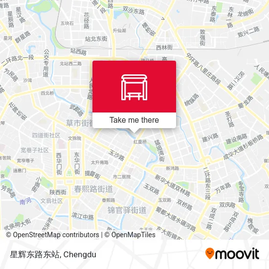 星辉东路东站 map