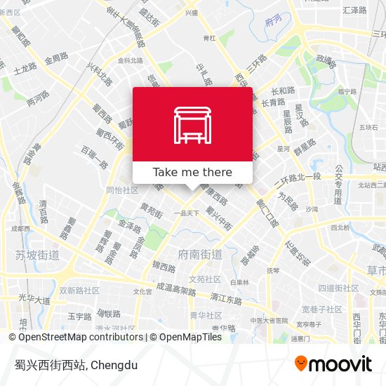 蜀兴西街西站 map