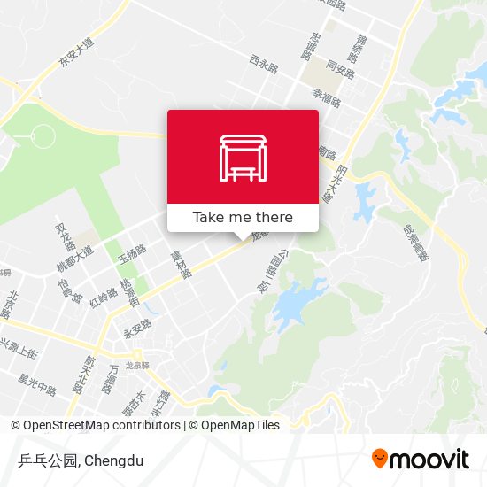 乒乓公园 map