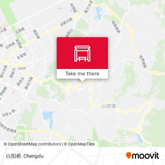 白阳桥 map