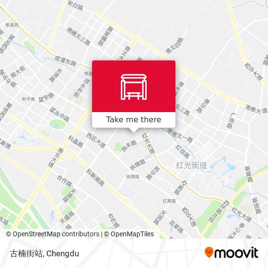 古楠街站 map