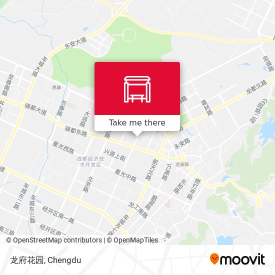 龙府花园 map
