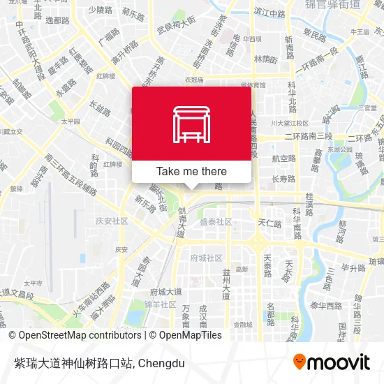 紫瑞大道神仙树路口站 map