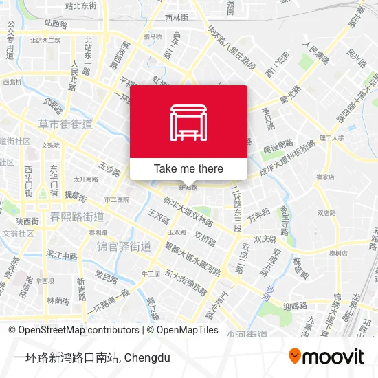 一环路新鸿路口南站 map