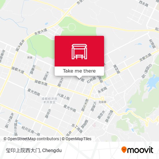 玺印上院西大门 map
