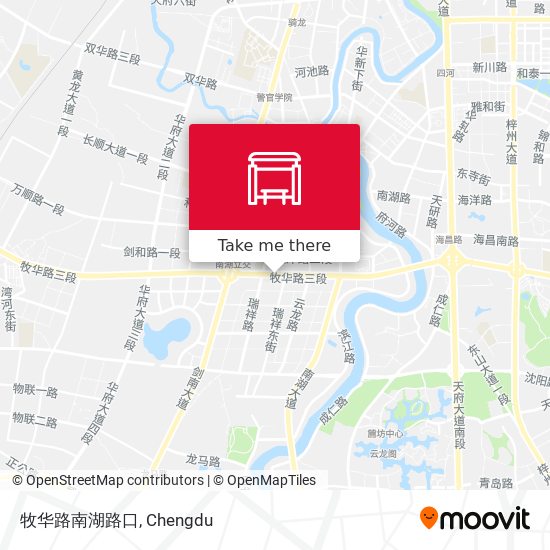 牧华路南湖路口 map