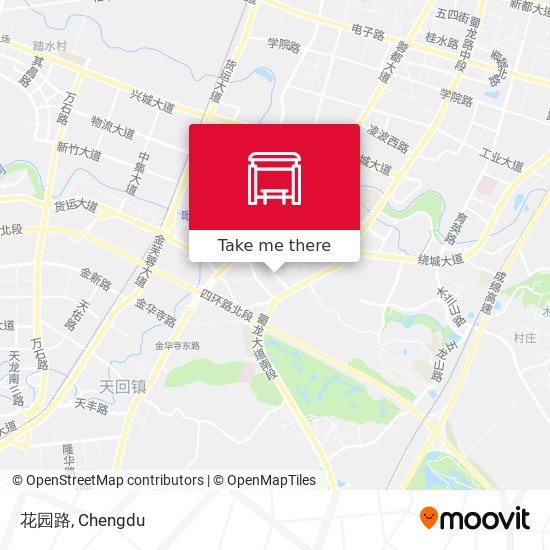 花园路 map