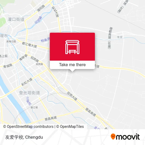 友爱学校 map