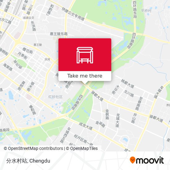 分水村站 map