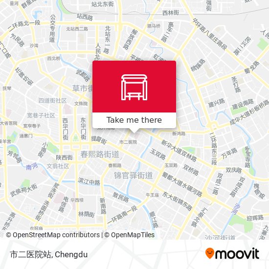 市二医院站 map
