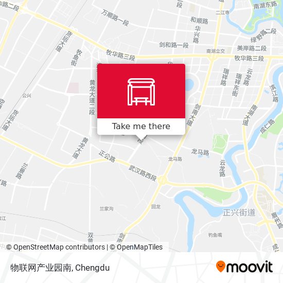 物联网产业园南 map