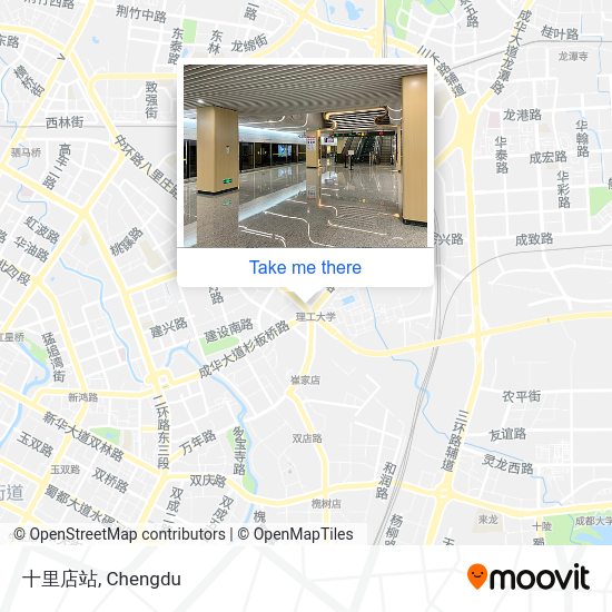 十里店站 map