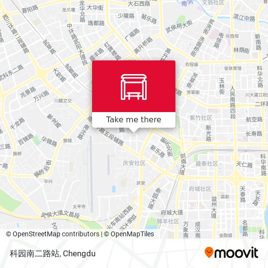 科园南二路站 map