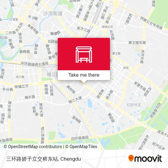 三环路娇子立交桥东站 map