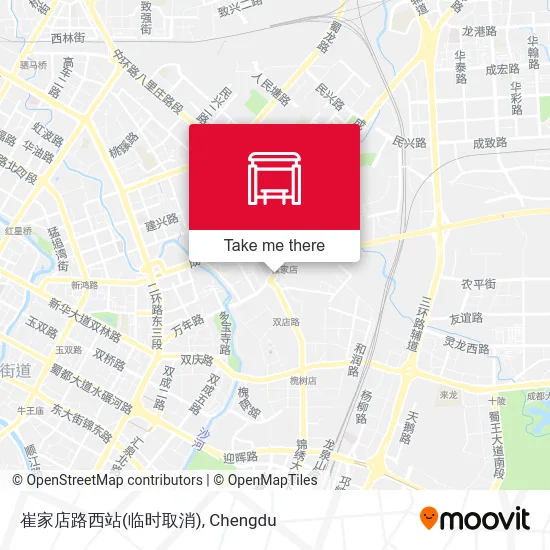 崔家店路西站(临时取消) map