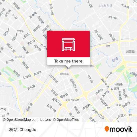 土桥站 map