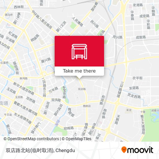 双店路北站(临时取消) map