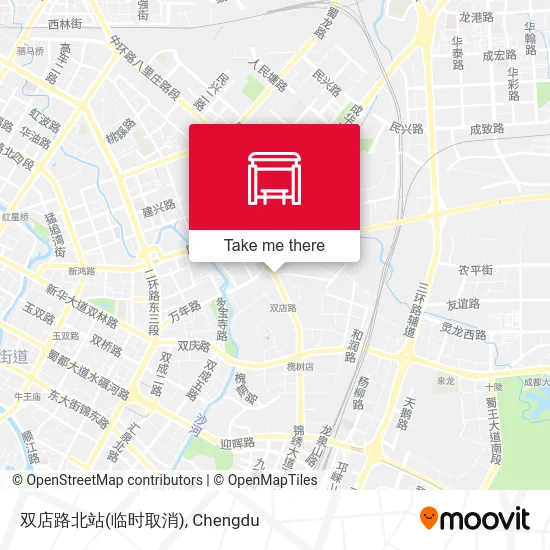 双店路北站(临时取消) map