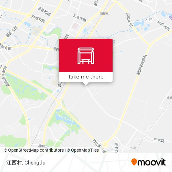江西村 map