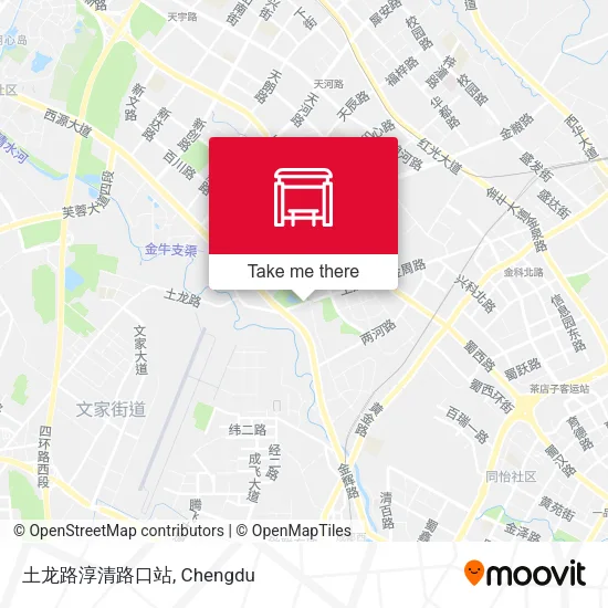 土龙路淳清路口站 map