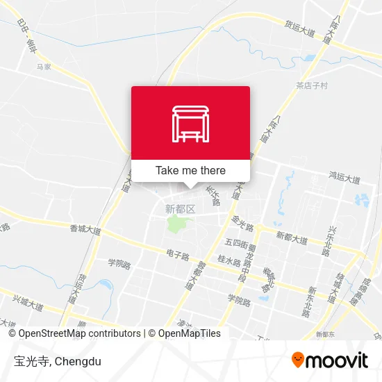 宝光寺 map