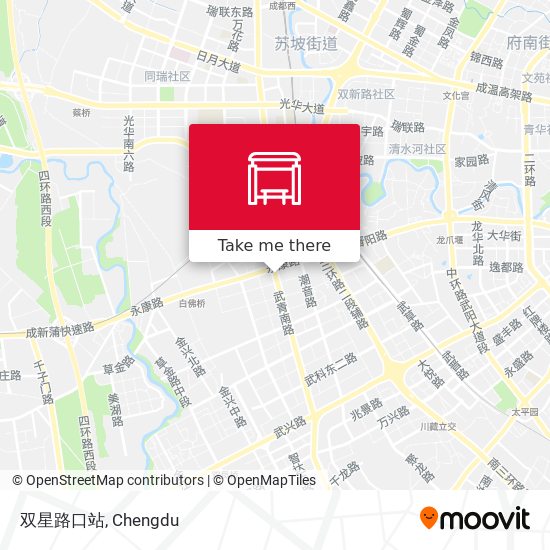 双星路口站 map