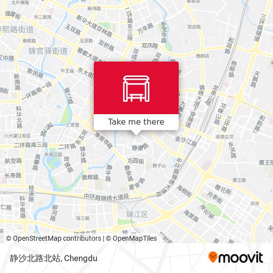 静沙北路北站 map