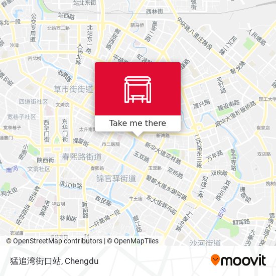 猛追湾街口站 map