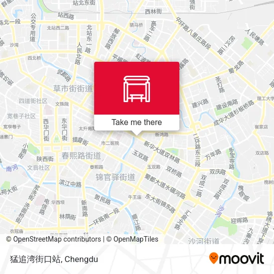 猛追湾街口站 map