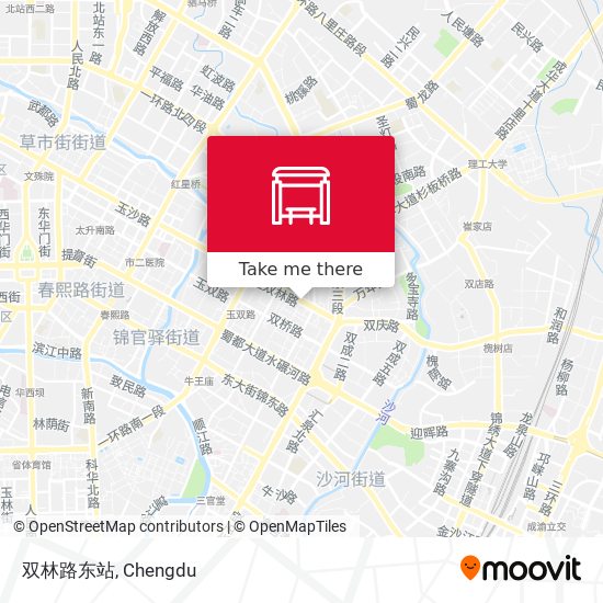 双林路东站 map