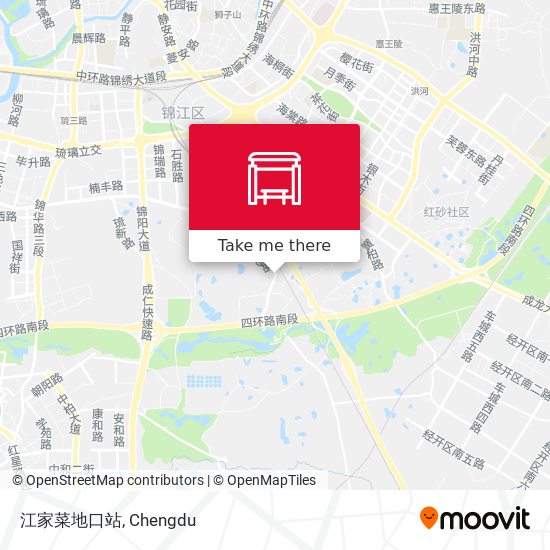 江家菜地口站 map