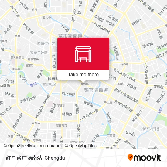 红星路广场南站 map