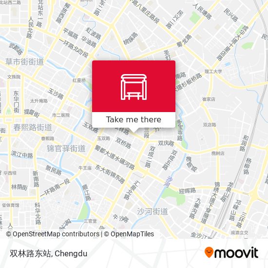双林路东站 map