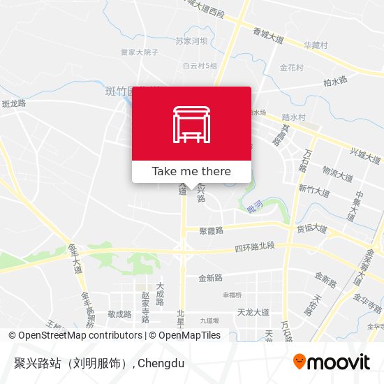 聚兴路站（刘明服饰） map