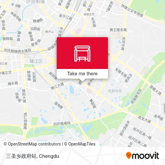 三圣乡政府站 map