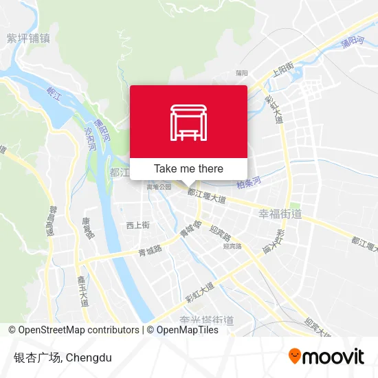银杏广场 map