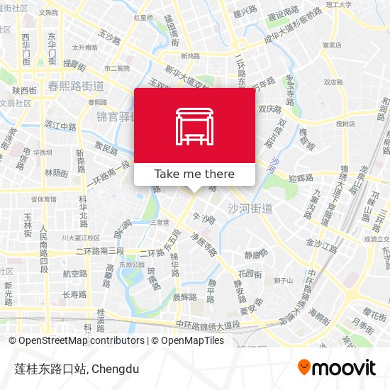 莲桂东路口站 map