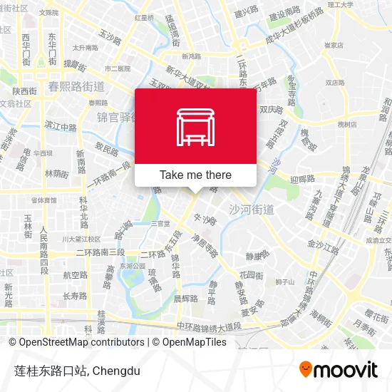 莲桂东路口站 map