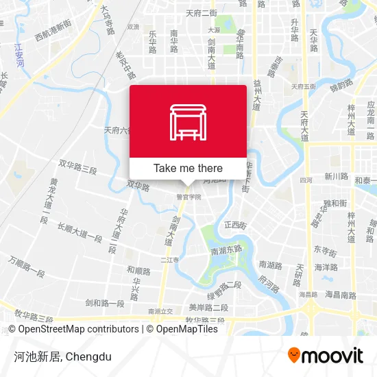 河池新居 map