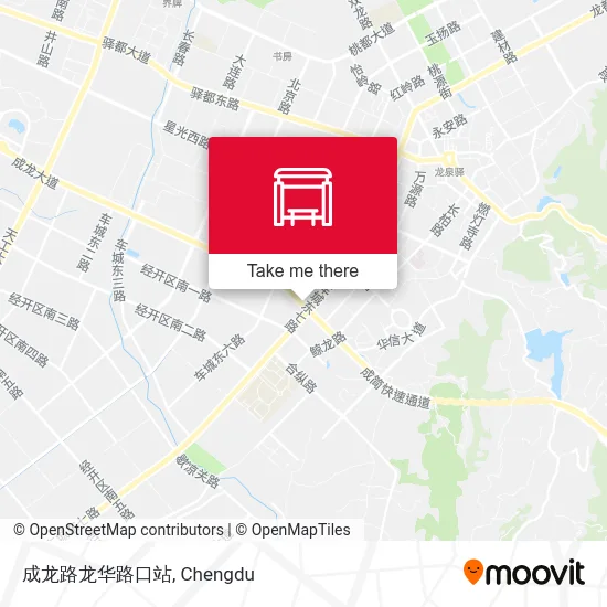 成龙路龙华路口站 map